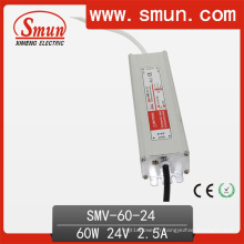 Smun 60W 24V LED Driver étanche avec IP67